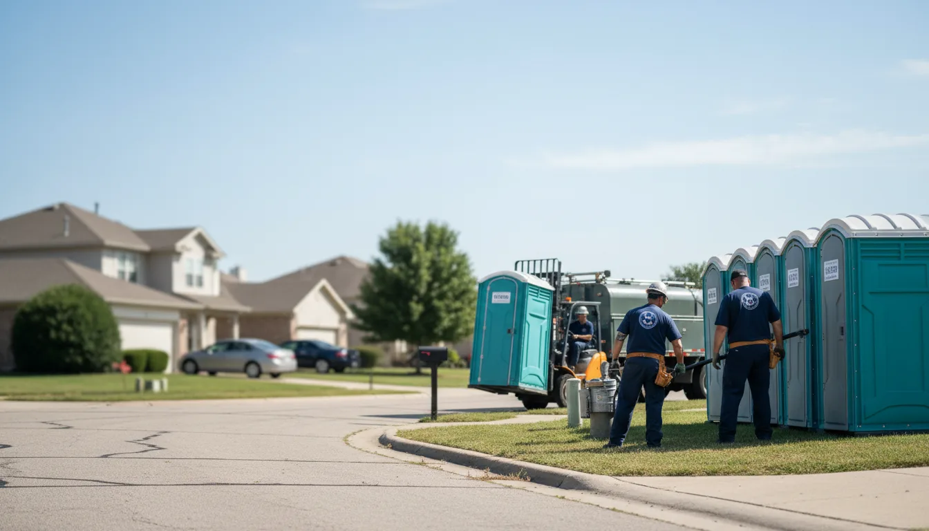 Porta Potty Rental in Leesburg, TX near me